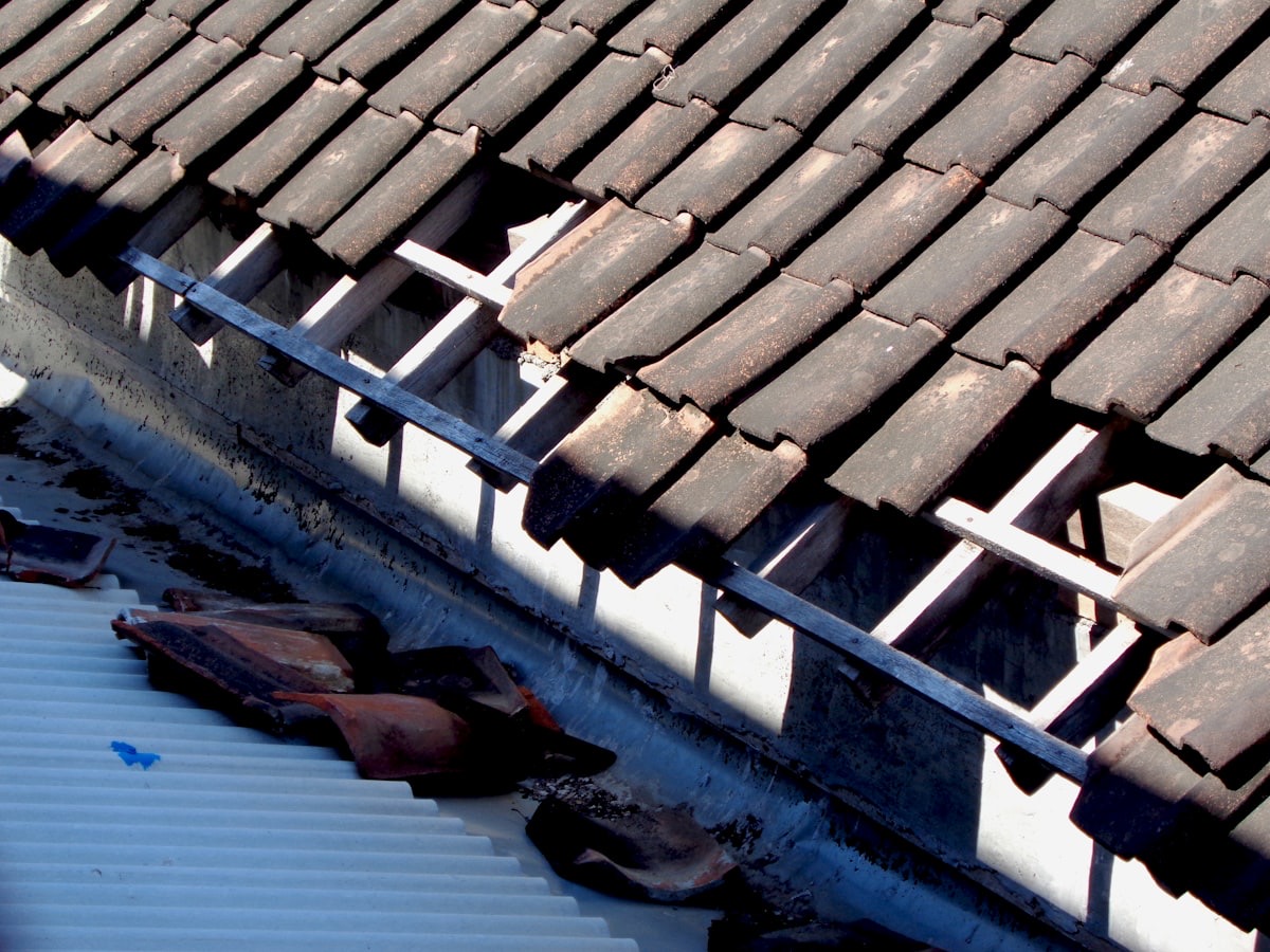 Classic shingle roof detail